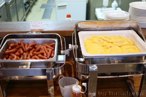岐阜県美濃加茂市のホテルルートイン美濃加茂の朝食バイキング