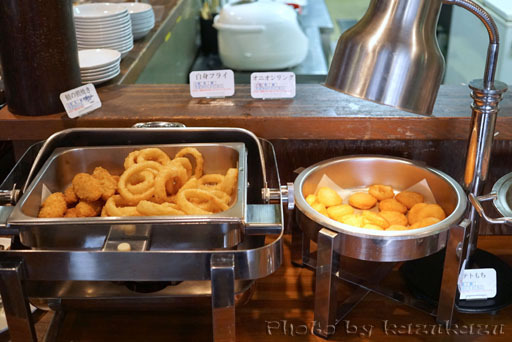 岐阜県美濃加茂市のホテルルートイン美濃加茂の朝食バイキング