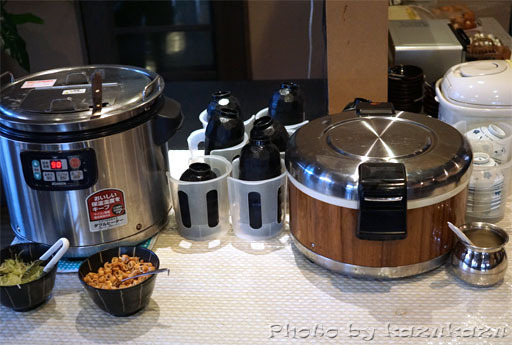 岐阜県美濃加茂市のホテルルートイン美濃加茂の朝食バイキング