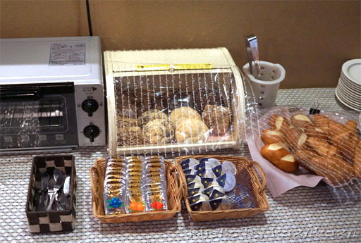 岐阜県美濃加茂市のホテルルートイン美濃加茂の朝食バイキング