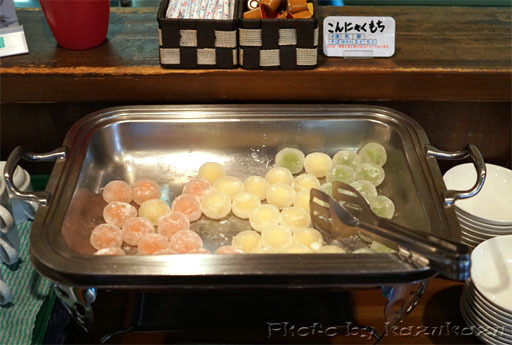 岐阜県美濃加茂市のホテルルートイン美濃加茂の朝食バイキング