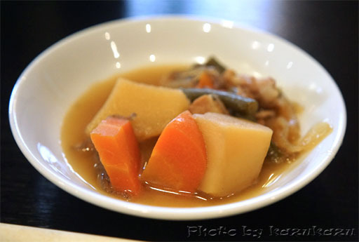岐阜県美濃加茂市のホテルルートイン美濃加茂の肉じゃが