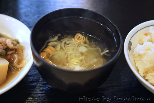 岐阜県美濃加茂市のホテルルートイン美濃加茂の味噌汁